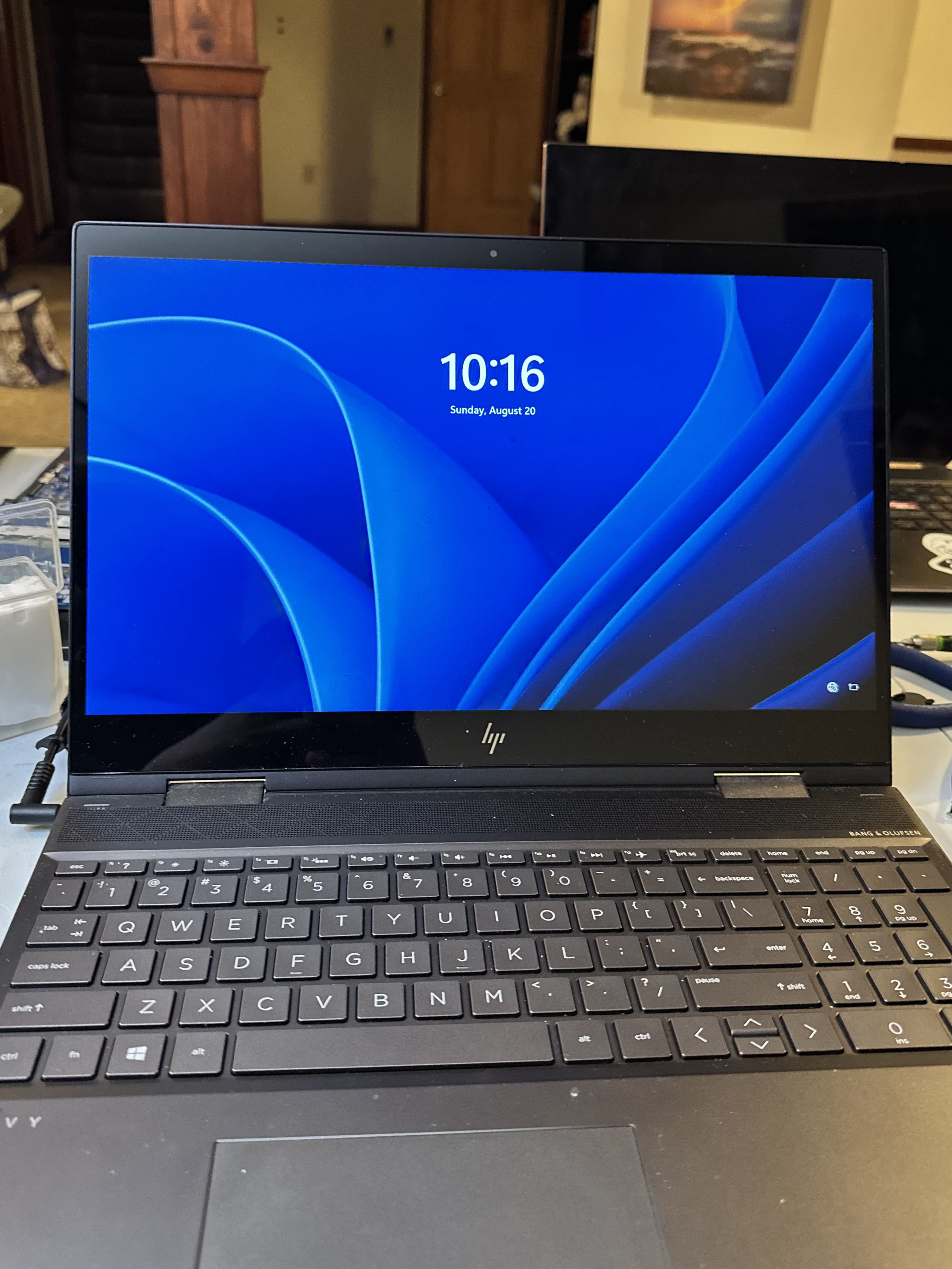 Laptop Finished After